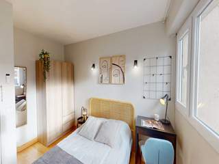 Colocation / 5 rooms apartment · 100 m², Levallois-Perret, Rue d'Alsace