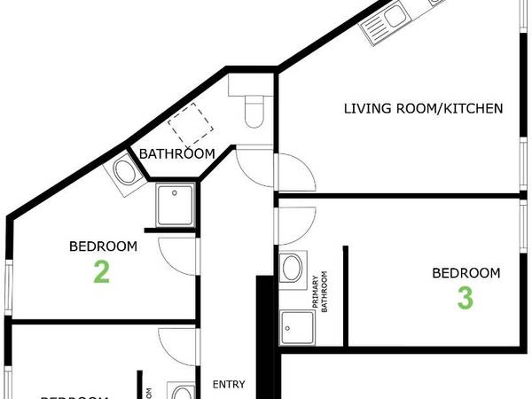 Colocation / Appartement 4 pièces de 75 m², Annemasse, Avenue du Giffre / Photo 12