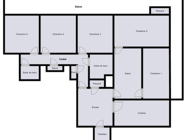 Flatsharing / 5-bedroom flat · 101 m², Boulogne-Billancourt, Rue de Sèvres / Photo 4
