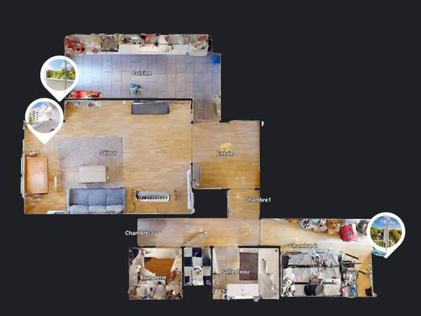 Colocation / Appartement 4 pièces de 80 m², Rosny-sous-Bois, Rue Antonin Froidure / Photo 15