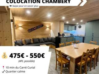 Colocation / Maison 8 pièces de 156 m², Chambéry, Faubourg Montmélian