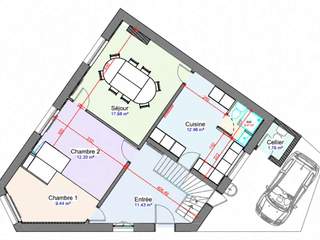 Homestay / Maison 7 pièces de 130 m², Talence, Rue Victor Hugo