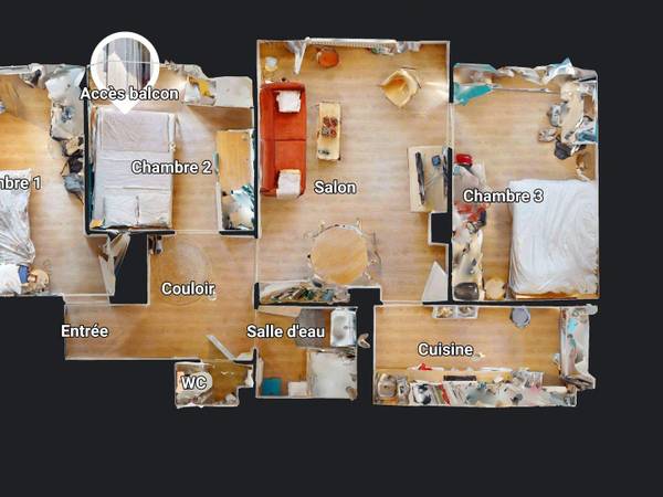 Colocation / Appartement 4 pièces de 67 m², Lyon, Rue du Professeur Beauvisage / Photo 14
