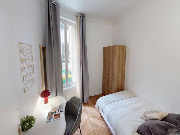 Colocation / Appartement 3 pièces de 50 m², Paris, Cité Condorcet / Photo 2