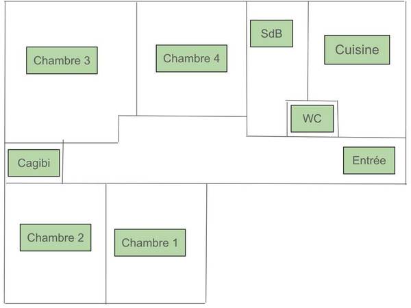 Flatsharing / 4-bedroom flat · 65 m², Paris, Rue Louis Braille / Photo 8