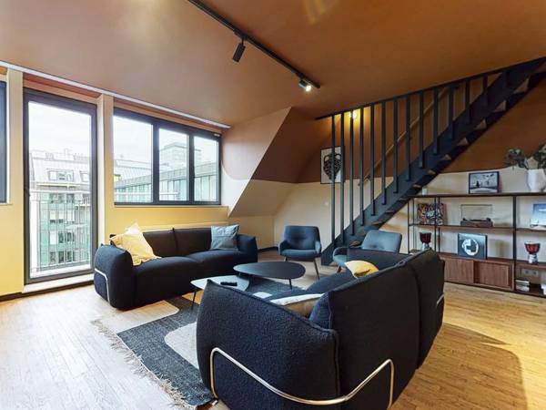 Colocation / Appartement 7 pièces de 100 m², Bruxelles, Rue Stevin 21, / Photo 2