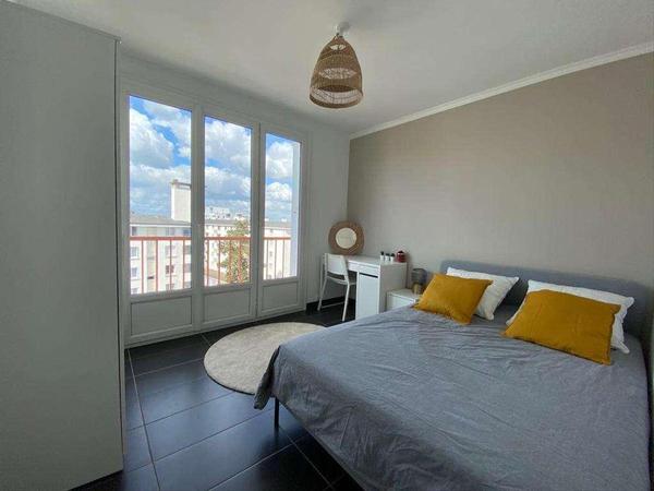 Colocation / Appartement 5 pièces de 68 m², Rennes, Boulevard de Cleunay / Photo 2
