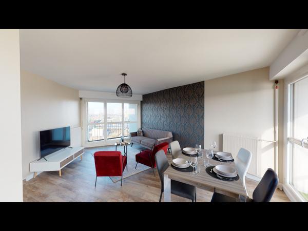 Flatsharing / 5-bedroom flat · 97 m², Nantes, Rue Paul Ramadier / Photo 2