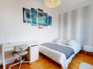 Casa partilhada / 4 rooms apartment · 65 m², Lyon, Rue Hugues Guérin
