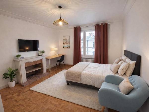 Homestay / 1-bedroom flat · 21 m², Orléans, Rue des Carmes / Photo 2