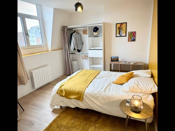 Colocation / Appartement 6 pièces de 96 m², Lille, Rue de Solférino / Photo 2