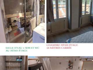 Colocation / Appartement 4 pièces de 95 m², Lyon, Rue Baraban