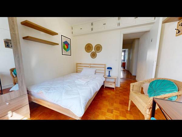 Colocation / Appartement 5 pièces de 97 m², Paris, Rue de Vouillé / Photo 2