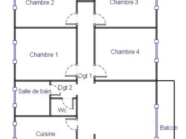 Colocation / Appartement 5 pièces de 81 m², Massy, Allée des Alysses / Photo 9