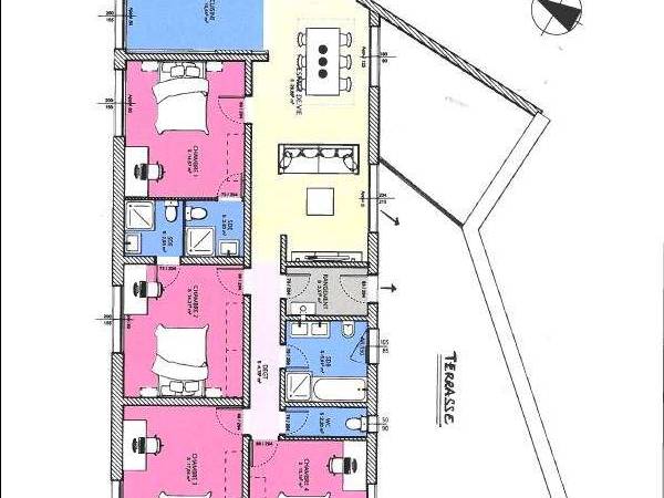 Colocation / Appartement 5 pièces de 117 m², Vandœuvre-lès-Nancy, Rue Docteur Gadol / Photo 5