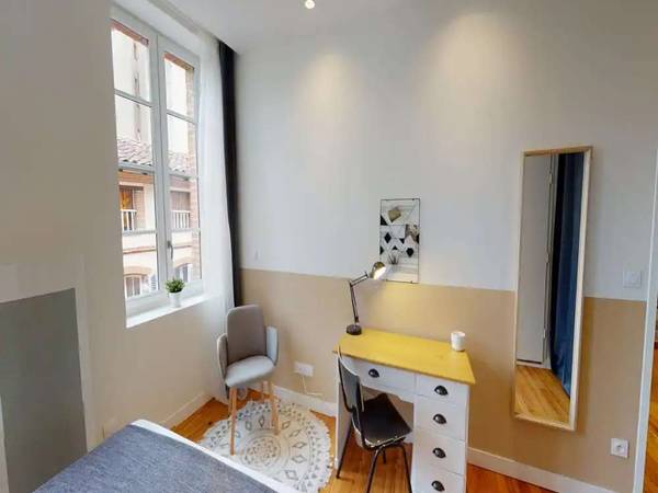 Coliving / Appartement 6 pièces de 117 m², Toulouse, Rue Bellegarde / Photo 2