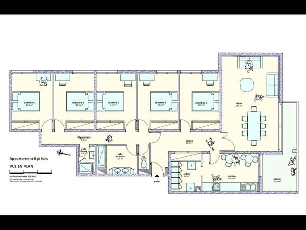Flatsharing / 6-bedroom flat · 127 m², Gradignan, Route de Léognan / Photo 10