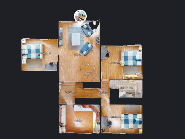 Colocation / Appartement 4 pièces de 87 m², Toulouse, Avenue Winston Churchill / Photo 17