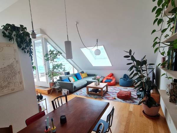 Colocation / Appartement 4 pièces de 115 m², Lausanne, Route de la Feuillère / Photo 2