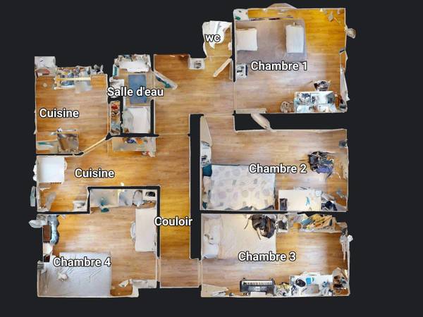 Colocation / Appartement 5 pièces de 63 m², Villeurbanne, Avenue Roger Salengro / Photo 16