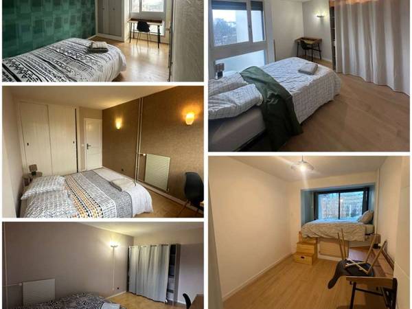 Colocation / Appartement 6 pièces de 104 m², Échirolles, Place des Jacobins / Photo 3