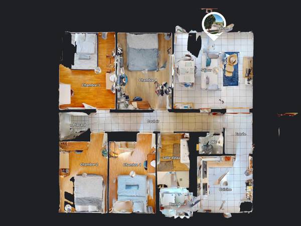 Colocation / Appartement 5 pièces de 90 m², Brest, Rue du Limousin / Photo 20