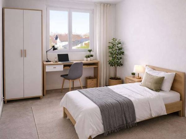 Colocation / Appartement 4 pièces de 86 m², Illkirch-Graffenstaden, Rue du Verger / Photo 2