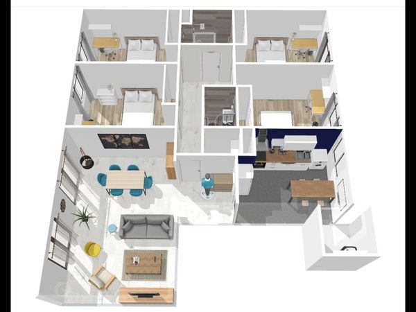 Colocation / Appartement 5 pièces de 100 m², Montpellier, Allée de la Vanoise / Photo 9