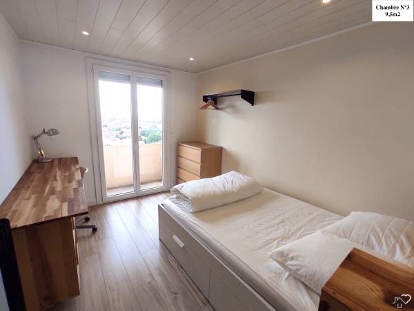 Colocation / Appartement 5 pièces de 80 m², Toulouse, Avenue des Mazades / Photo 8