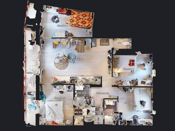 Colocation / Appartement 5 pièces de 74 m², Rennes, Rue Frédéric Mistral / Photo 21