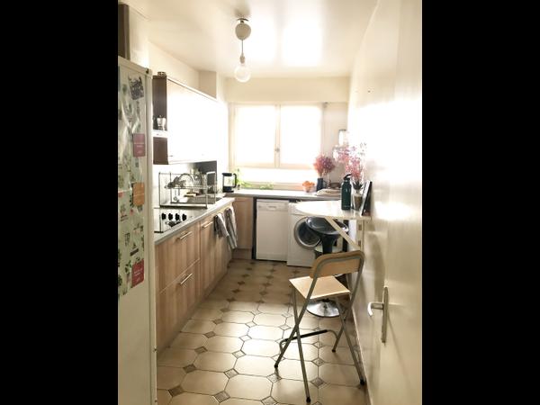 Colocation / Appartement 4 pièces de 80 m², Paris, Rue de Buzenval / Photo 4