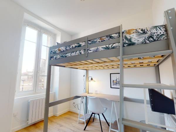 Colocation / Appartement 4 pièces de 57 m², Oullins-Pierre-Bénite, Avenue Jean Jaurès / Photo 2