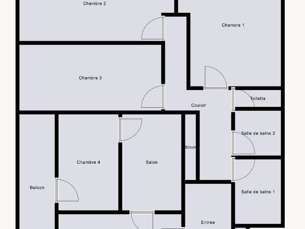 Colocation / Appartement 4 pièces de 103 m², Courbevoie, Rue de l'Abreuvoir / Photo 6