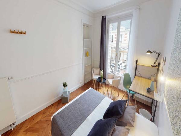 Colocation / Appartement 5 pièces de 100 m², Paris, Rue Denis Poisson / Photo 2