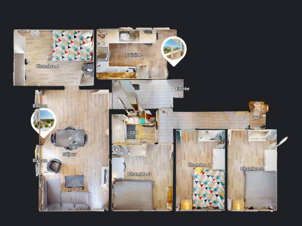 Colocation / Appartement 5 pièces de 85 m², Clermont-Ferrand, Rue des Trioux / Photo 29