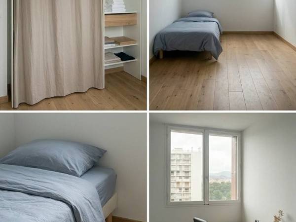 Colocation / Appartement 2 pièces de 60 m², Marseille, Boulevard du Maréchal Koenig / Photo 6