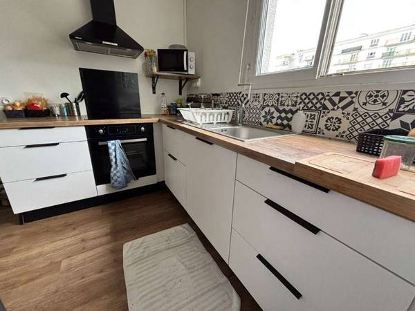 Colocation / Appartement 5 pièces de 100 m², Brest, Square du Poitou / Photo 2