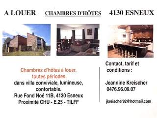 Coliving space / 7-bedroom villa · 100 m², Esneux, Rue Fond Noé