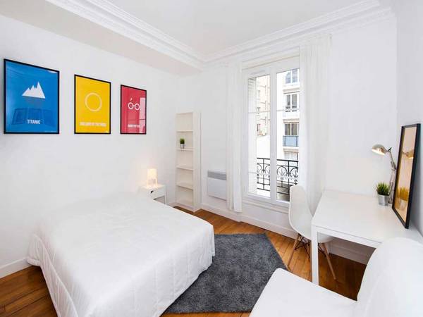 Colocation / Appartement 3 pièces de 60 m², Paris, Rue Oscar Roty / Photo 2