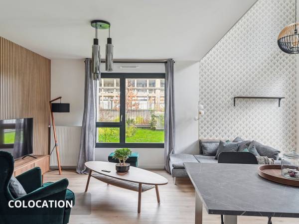 Colocation / Appartement 4 pièces de 80 m², Asnières-sur-Seine, Rue Olympe de Gouges / Photo 2