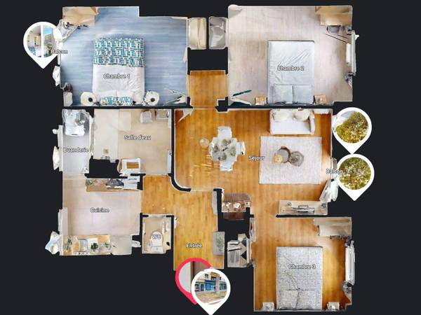 Colocation / Appartement 4 pièces de 72 m², Rouen, Cours Clemenceau / Photo 26