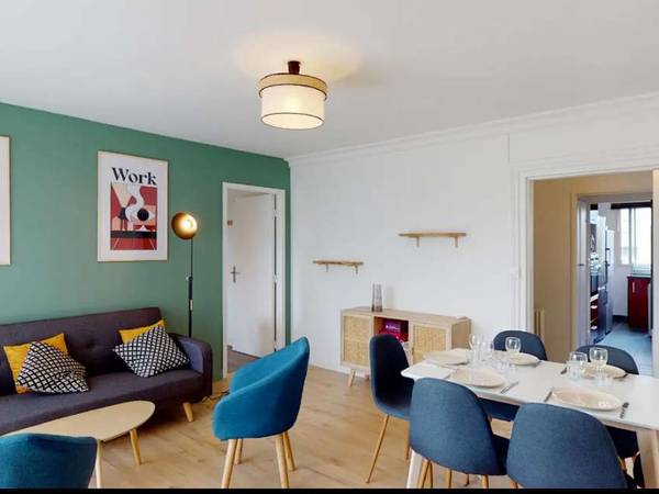 Colocation / Appartement 6 pièces de 99 m², Nantes, Boulevard Georges Mandel / Photo 10