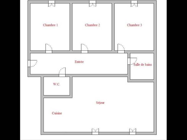 Colocation / Appartement 4 pièces de 77 m², Rouen, Quai Cavelier de la Salle / Photo 5
