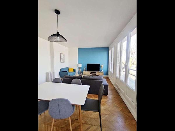 Colocation / Appartement 4 pièces de 77 m², Rouen, Quai Cavelier de la Salle / Photo 2