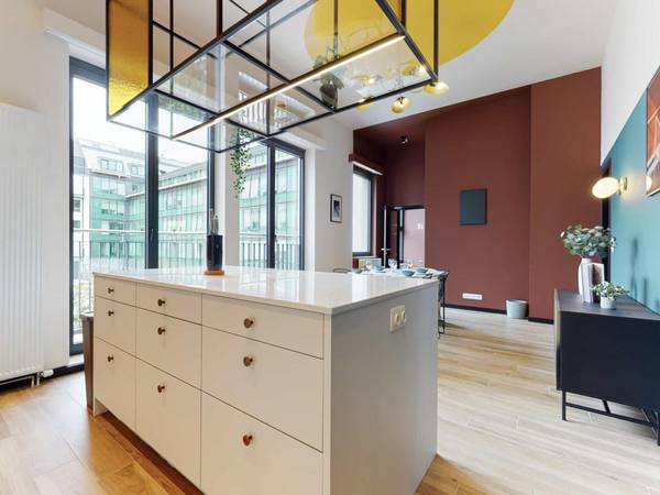 Room share / 4 rooms apartment · 86 m², Bruxelles, Rue Stevin 21 / Photo 2
