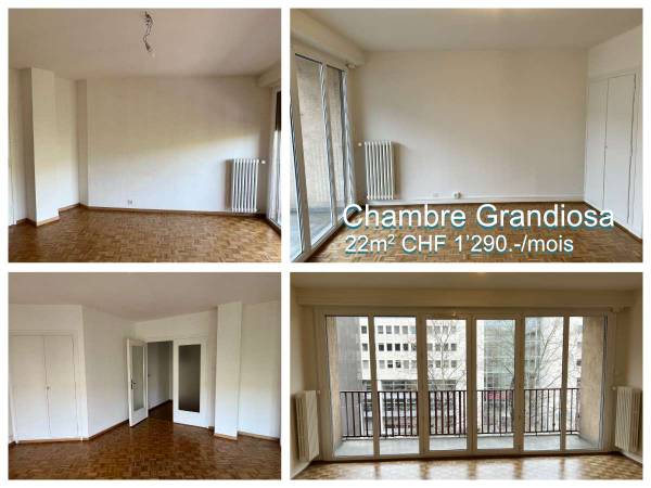 Colocation / Appartement 3 pièces de 70 m², Genève, Rue Hugo-De-Senger / Photo 2
