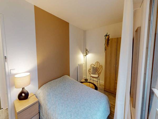 Colocation / Appartement 4 pièces de 80 m², Paris, Allée de Fontainebleau / Photo 2