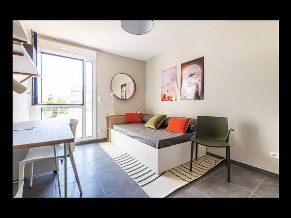 Location / Résidence 1 pièce de 24 m², Montpellier, 277 Av. des Prés d'Arènes / Photo 2