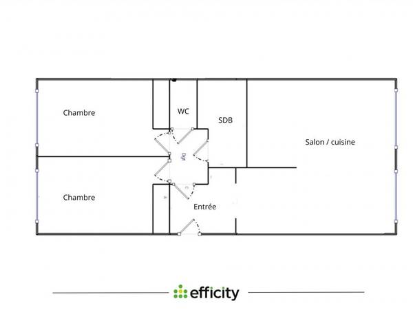 Location / Appartement 3 pièces de 76 m², Lyon, Rue Duguesclin / Photo 6