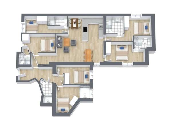 Colocation / Appartement 5 pièces de 10 m², Paris, Place de la Réunion / Photo 10